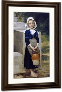 La Fille D'eau By William Adolphe Bouguereau Fine Art Print