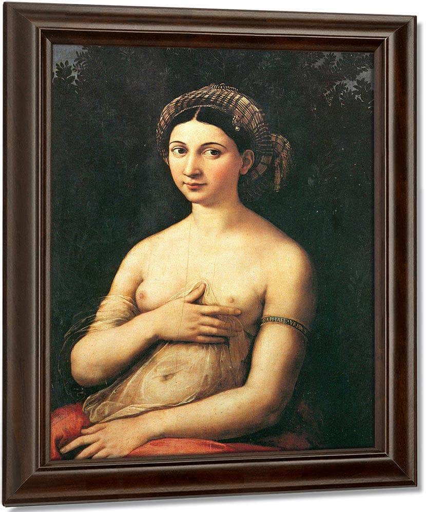 La Fornarina By Raphael Fine Art Print