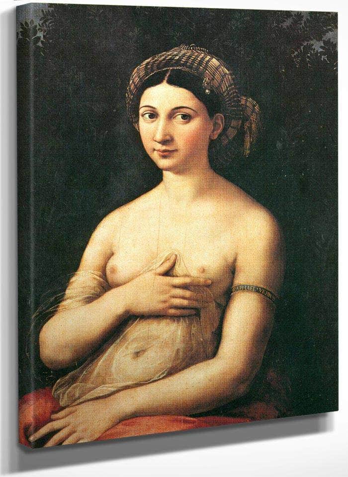 La Fornarina By Raphael Fine Art Print