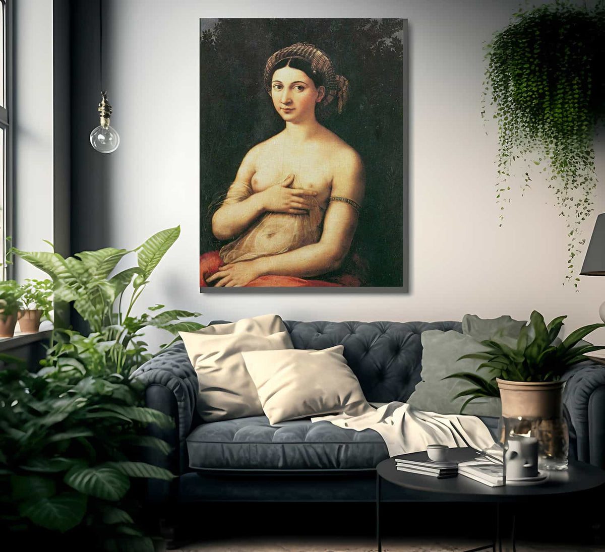 La Fornarina By Raphael Fine Art Print