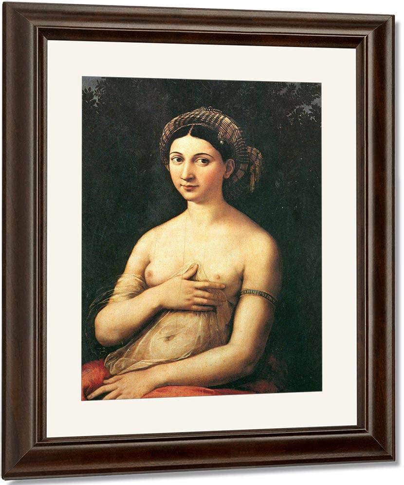 La Fornarina By Raphael Fine Art Print