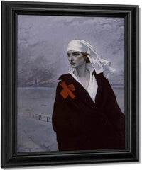 La France Croisee 1914 By Romaine Brooks Fine Art Print