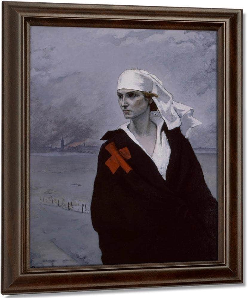 La France Croisee 1914 By Romaine Brooks Fine Art Print