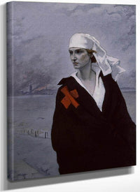 La France Croisee 1914 By Romaine Brooks Fine Art Print