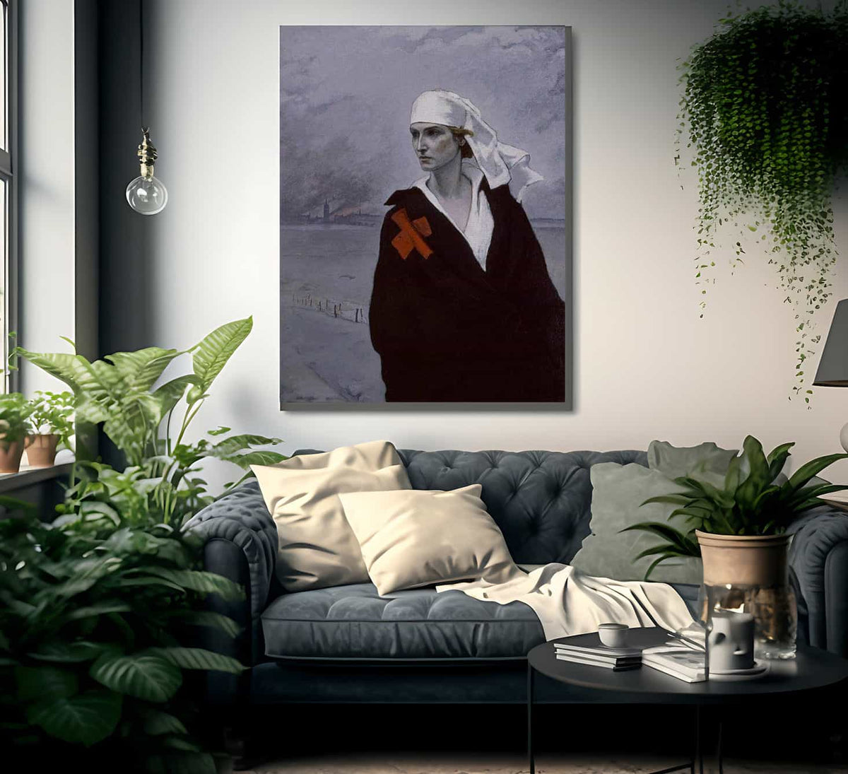 La France Croisee 1914 By Romaine Brooks Fine Art Print