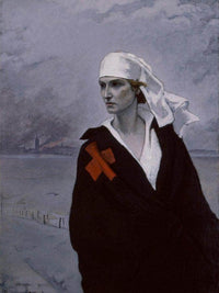 La France Croisee 1914 By Romaine Brooks Fine Art Print