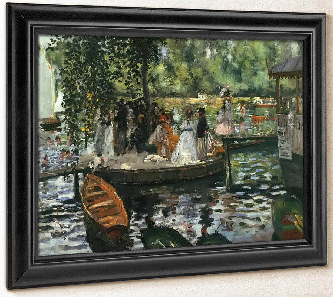 La Grenouillere 1869 By Claude Monet Fine Art Print