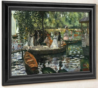 La Grenouillere 1869 By Claude Monet Fine Art Print