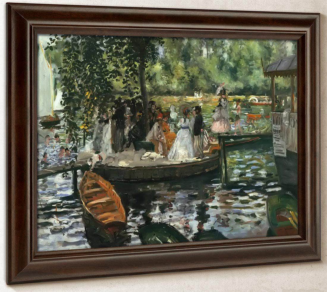 La Grenouillere 1869 By Claude Monet Fine Art Print
