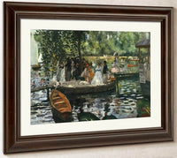 La Grenouillere 1869 By Claude Monet Fine Art Print