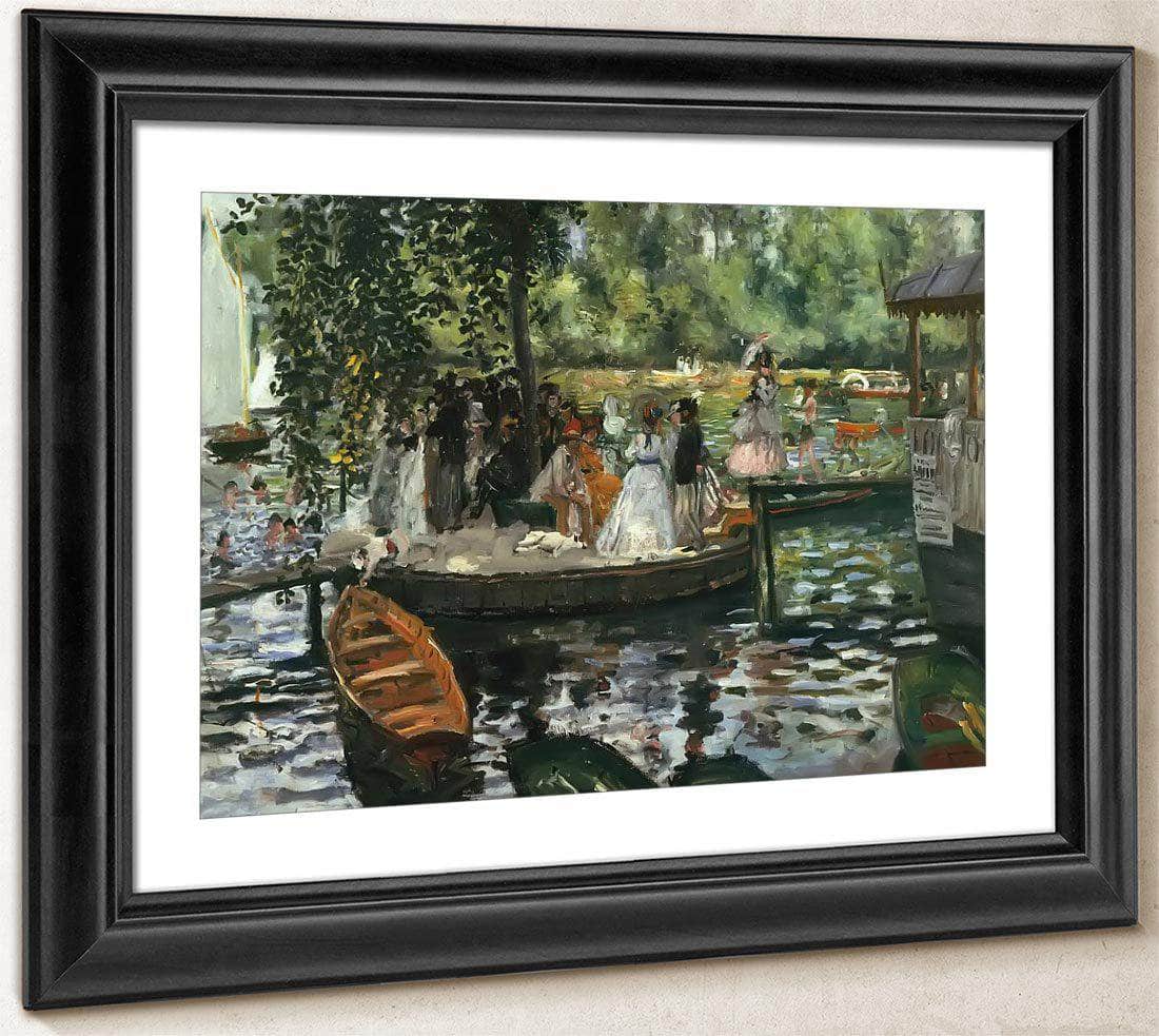 La Grenouillere 1869 By Claude Monet Fine Art Print