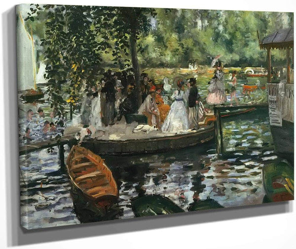 La Grenouillere 1869 By Claude Monet Fine Art Print