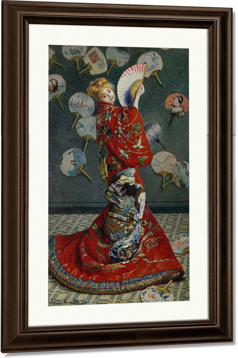 La Japonaise (Camille Monet In Japanese Costume) By Monet Claude Fine Art Print