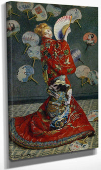 La Japonaise (Camille Monet In Japanese Costume) By Monet Claude Fine Art Print
