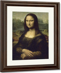 La Joconde Portrait De Monna Lisa By Leonardo Da Vinci Fine Art Print