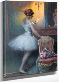 La Lettre By Enjolras Delphin Fine Art Print