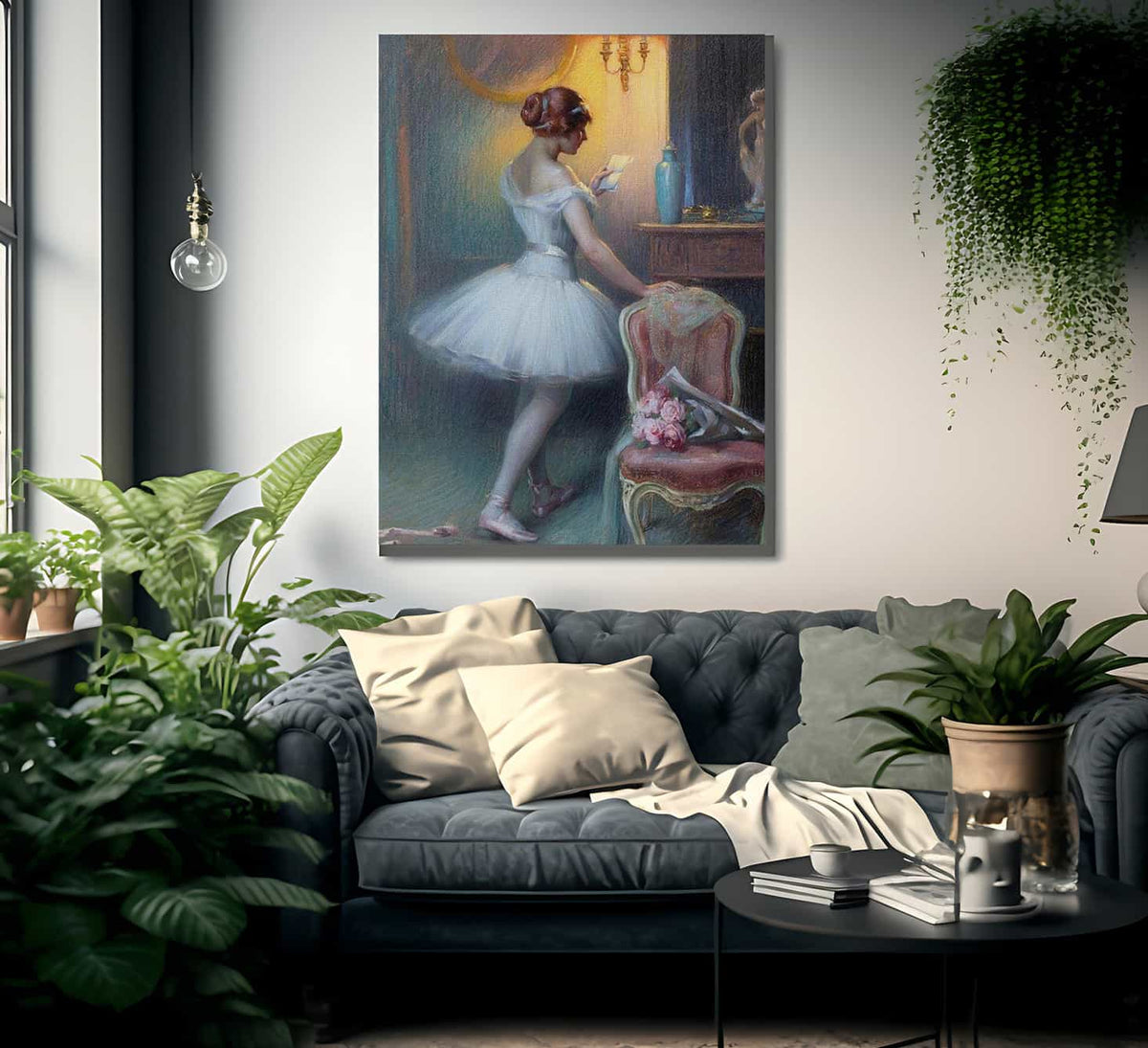 La Lettre By Enjolras Delphin Fine Art Print