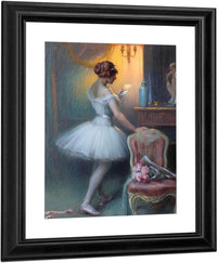 La Lettre By Enjolras Delphin Fine Art Print