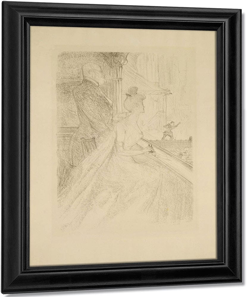 La Loge A Performance Of Faust By Henri Marie Raymond De Toulouse Lautrec Monfa Fine Art Print