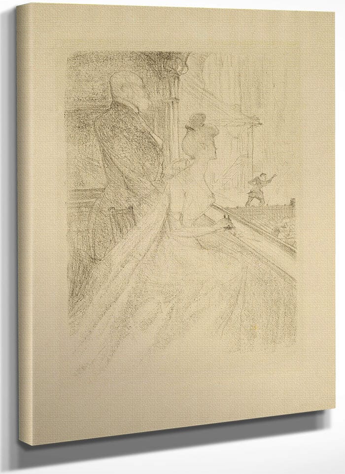 La Loge A Performance Of Faust By Henri Marie Raymond De Toulouse Lautrec Monfa Fine Art Print