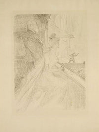 La Loge A Performance Of Faust By Henri Marie Raymond De Toulouse Lautrec Monfa Fine Art Print