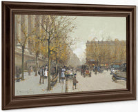 La Madeleine 2 By Eugene Galien Laloue Fine Art Print