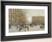 La Madeleine 2 By Eugene Galien Laloue Fine Art Print