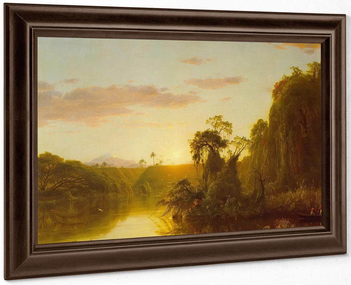 La Magdalena By Fredric Edwin Church Fine Art Print