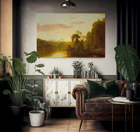 La Magdalena By Fredric Edwin Church Fine Art Print