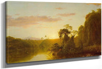 La Magdalena By Fredric Edwin Church Fine Art Print