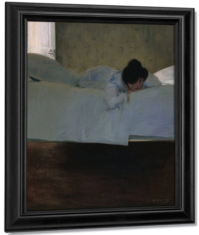La Mandra By Ramon Casas Fine Art Print