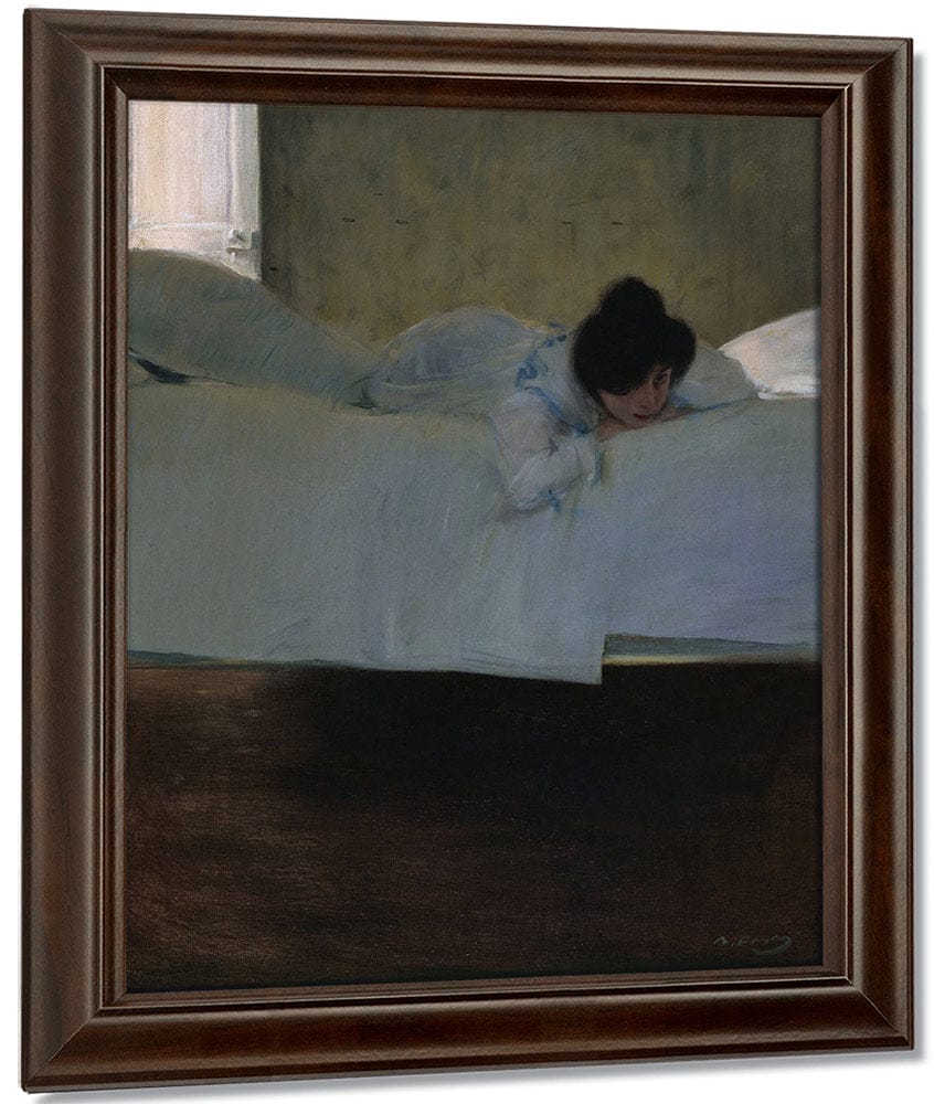 La Mandra By Ramon Casas Fine Art Print