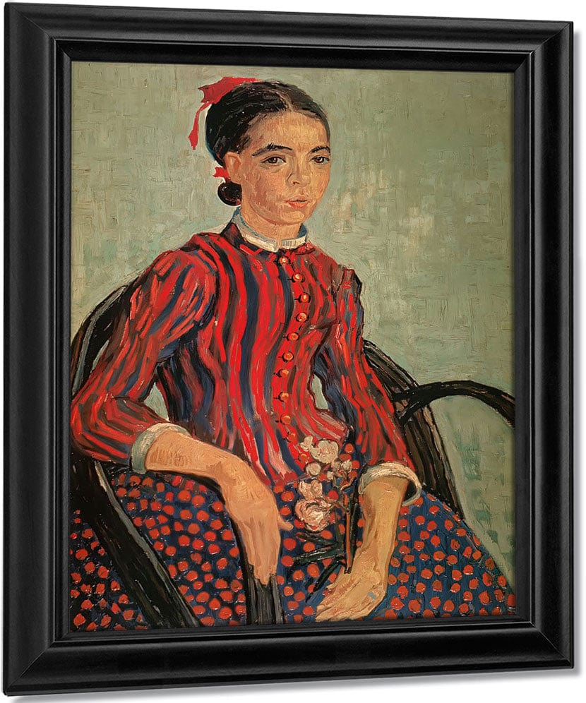 La Mousme By Vincent Van Gogh Fine Art Print