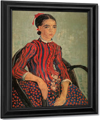 La Mousme By Vincent Van Gogh Fine Art Print