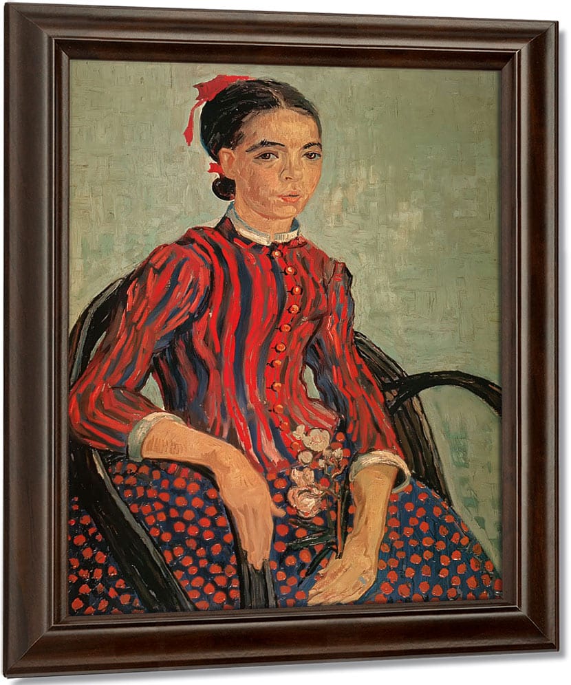 La Mousme By Vincent Van Gogh Fine Art Print