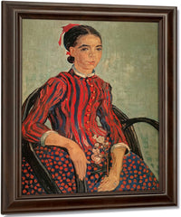 La Mousme By Vincent Van Gogh Fine Art Print