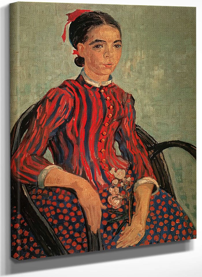 La Mousme By Vincent Van Gogh Fine Art Print