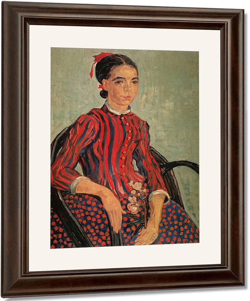 La Mousme By Vincent Van Gogh Fine Art Print