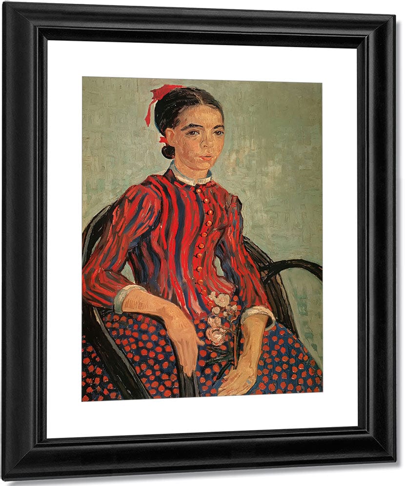 La Mousme By Vincent Van Gogh Fine Art Print