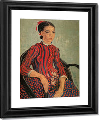 La Mousme By Vincent Van Gogh Fine Art Print