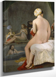 La Petite Baigneuse  Interieur De Harem By Jean Auguste Dominique Ingres Fine Art Print