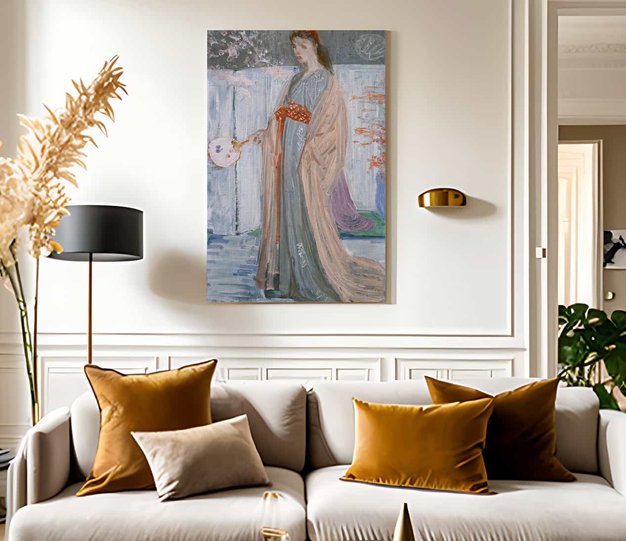 La Princesse Du Pays De La Porcelaine By James McNeill Whistler Fine Art Print