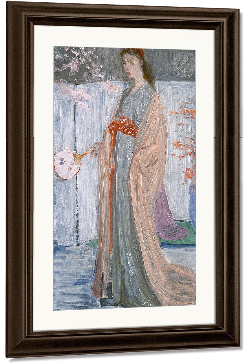 La Princesse Du Pays De La Porcelaine By James McNeill Whistler Fine Art Print