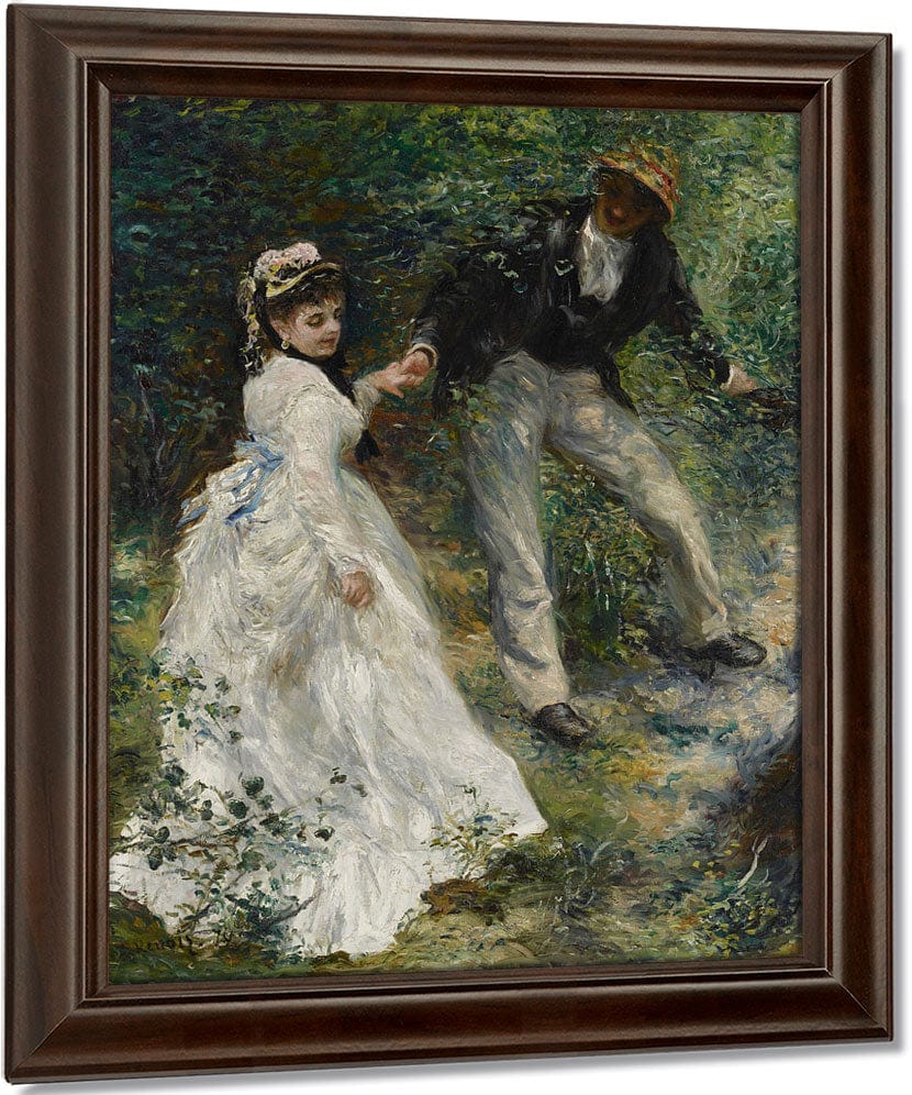 La Promenade 1 By Pierre Auguste Renoir Fine Art Print