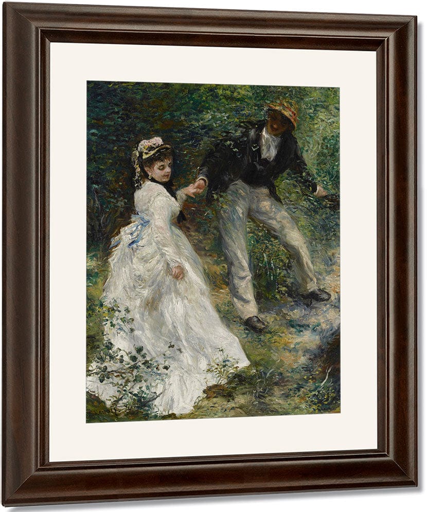 La Promenade 1 By Pierre Auguste Renoir Fine Art Print