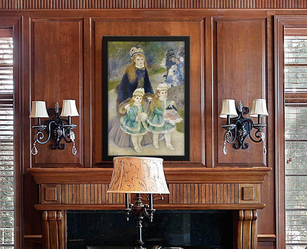 La Promenade Painting Auguste Renoir Canvas Art Fine Art Print