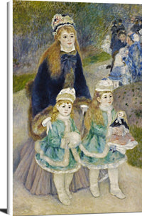 La Promenade Painting Auguste Renoir Canvas Art Fine Art Print