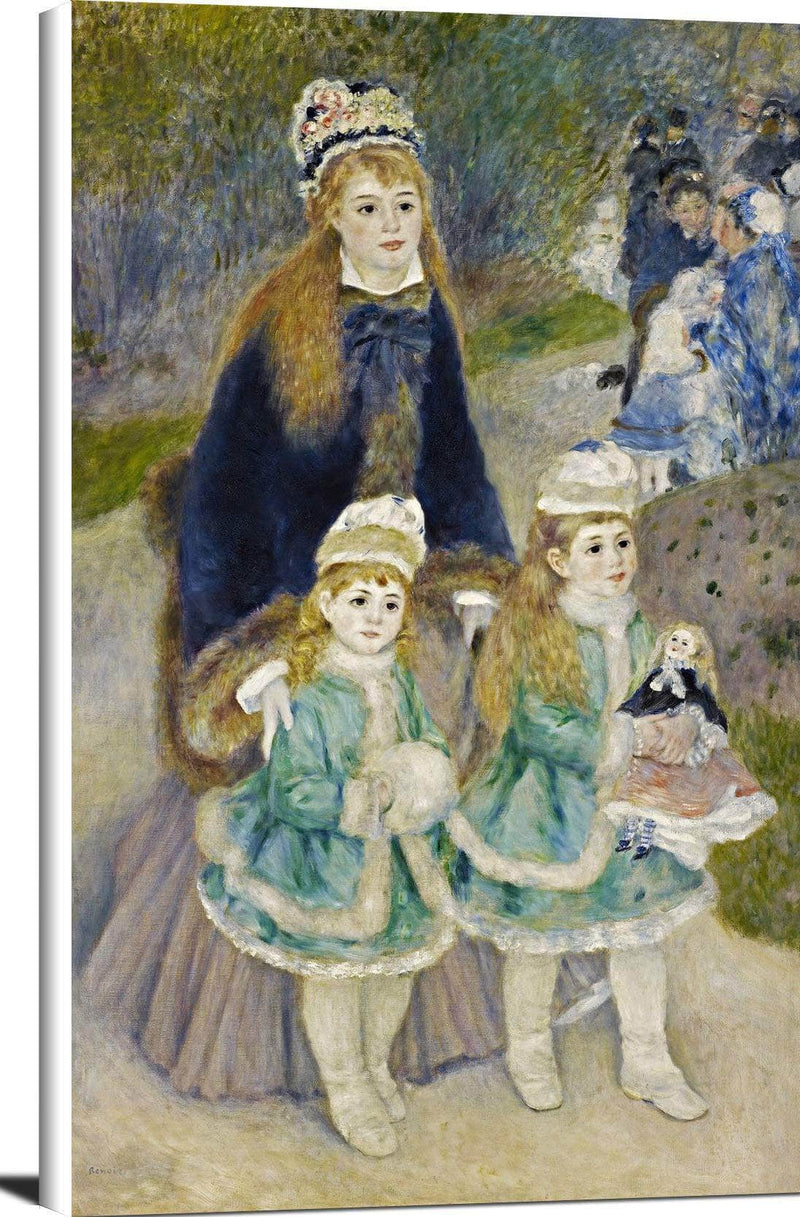 La Promenade Painting Auguste Renoir Canvas Art Fine Art Print