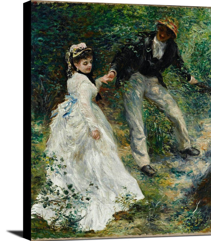 La Promenade Painting Auguste Renoir Canvas Art Fine Art Print