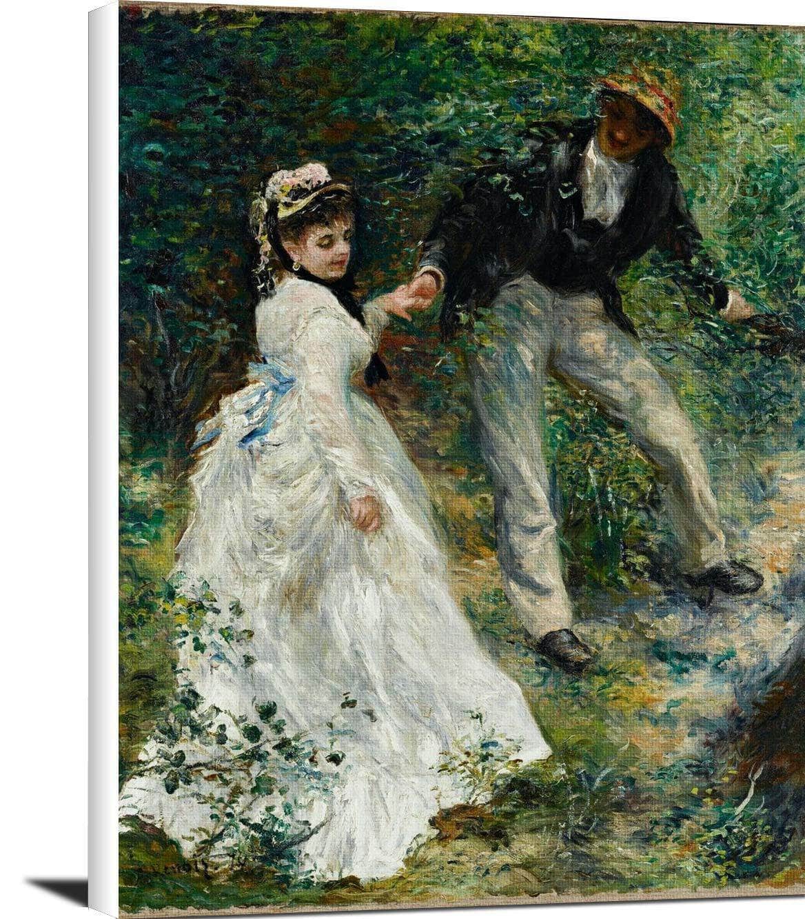 La Promenade Painting Auguste Renoir Canvas Art Fine Art Print